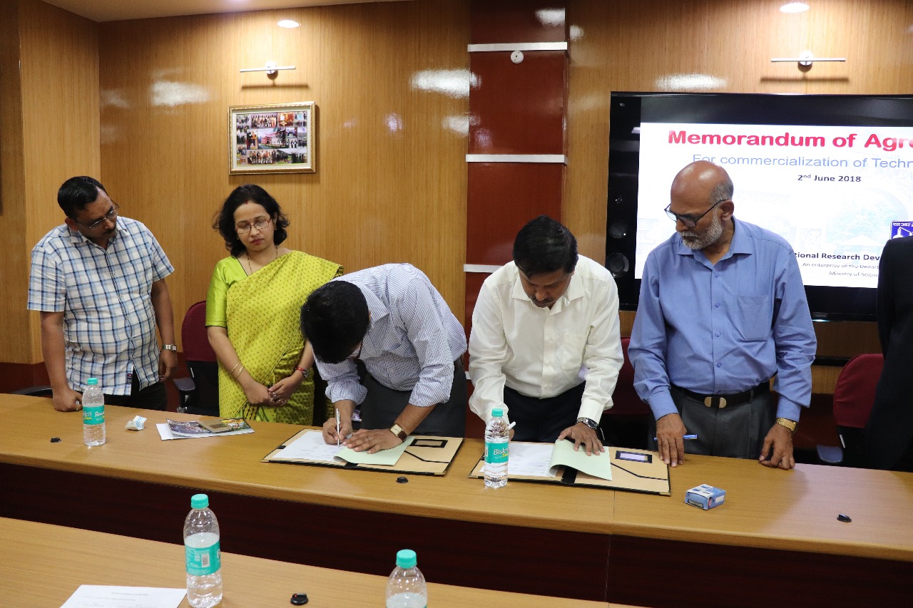 Signing of the witnesses